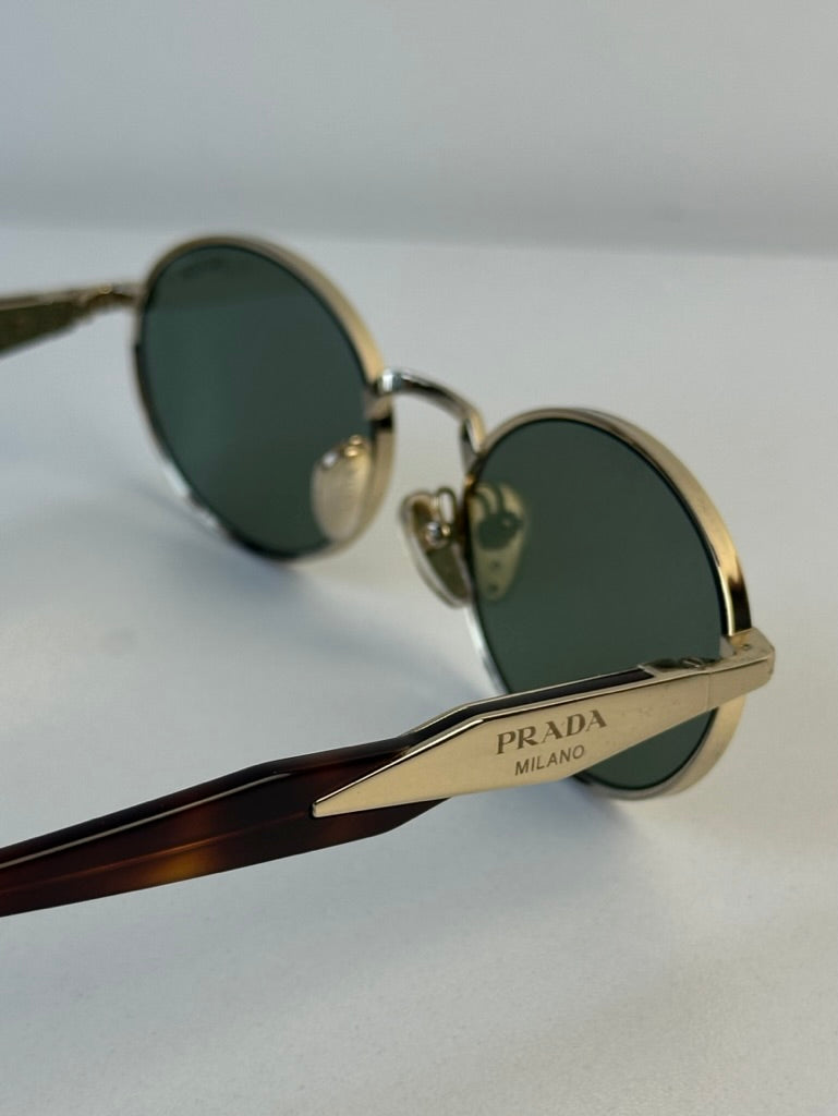 Prada PR65ZS Sunglasses in Dark Green – Designer Daydream