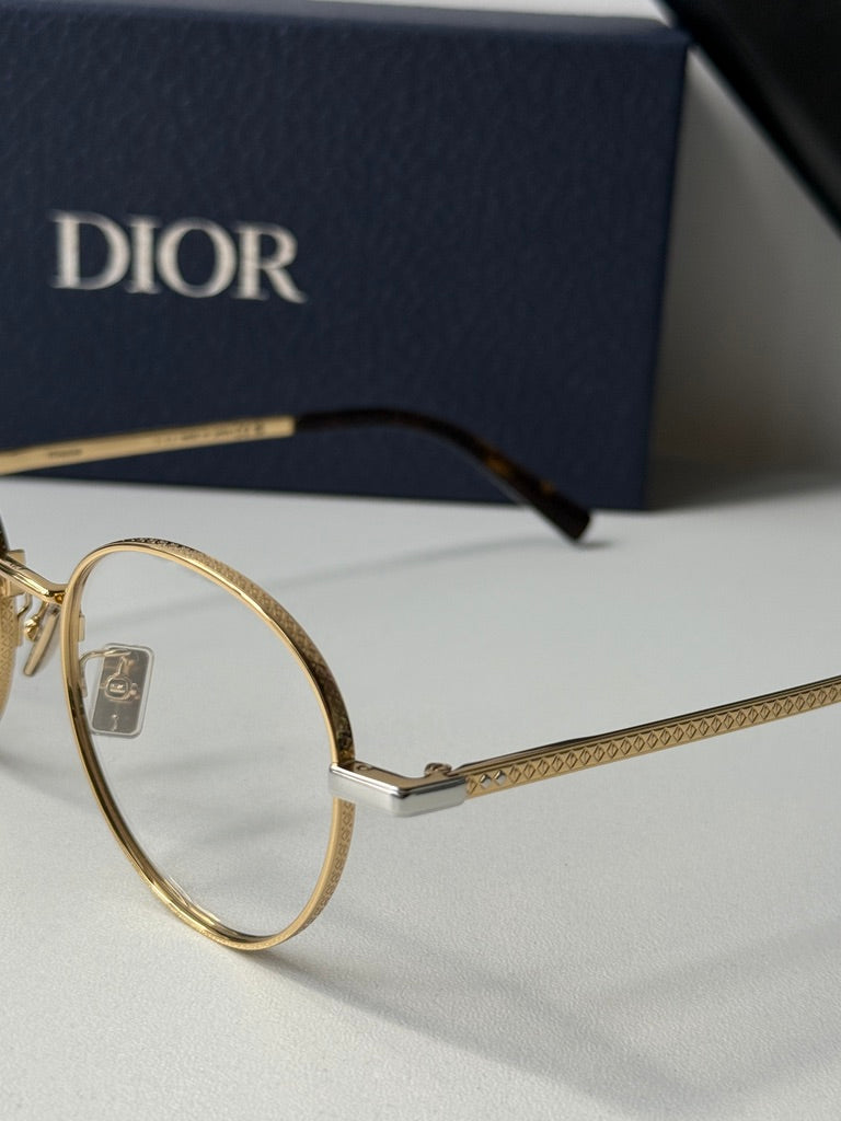 Dior CDDiamondO R3U Round Frames in Gold