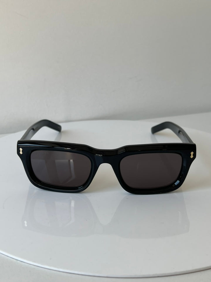 Gucci GG1524S Black Rectangular Sunglasses
