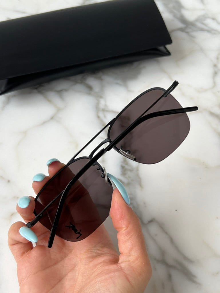 Saint Laurent Eyewear SL 309 Rimless Sunglasses