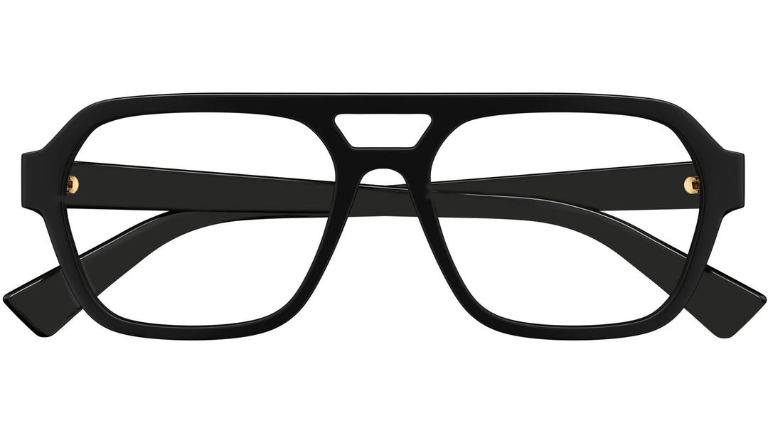 Bottega Veneta BV1336OA Black Pilot Frames