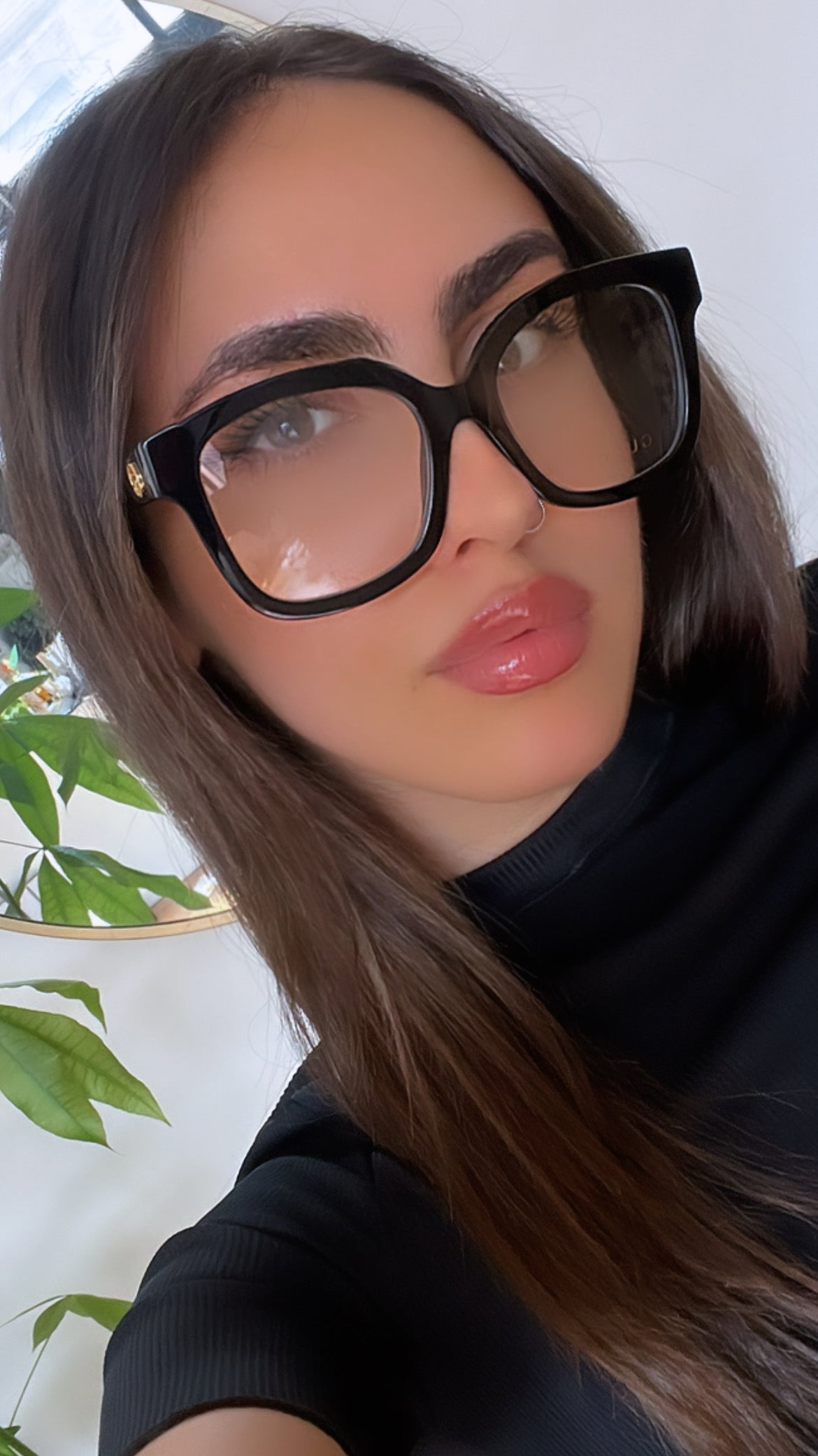 Gucci GG1258O Square Frames in Black – Designer Daydream