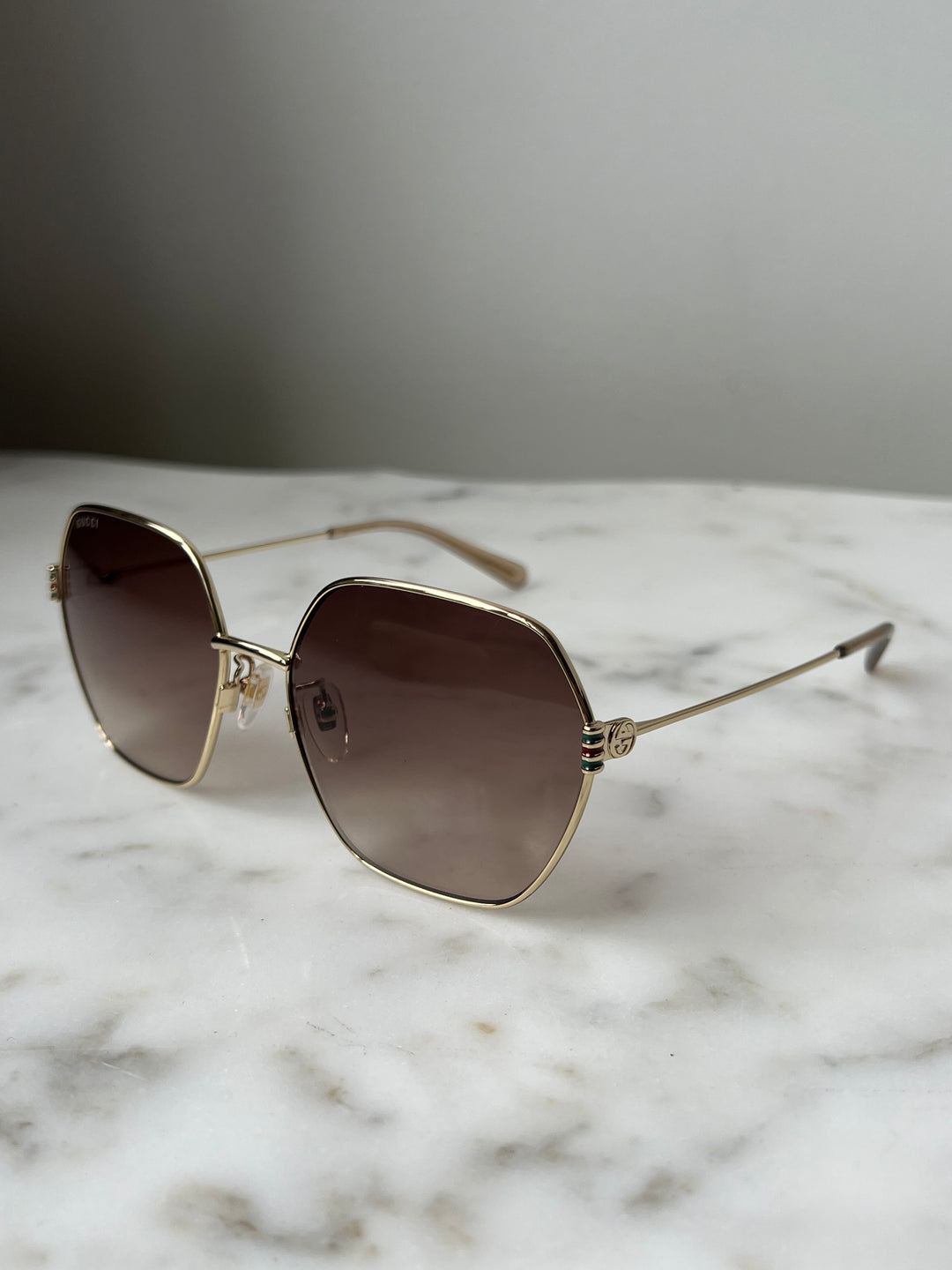 Gucci GG1285SA Brown Lens Sunglasses