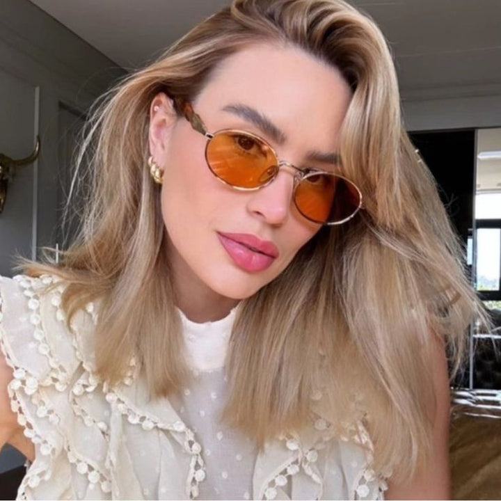 Prada PR65ZS Sunglasses in Orange Lens