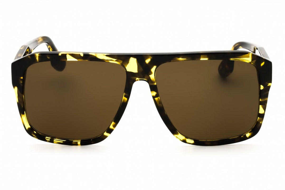 Victoria Beckham VB671S Brown Havana Aviator Sunglasses