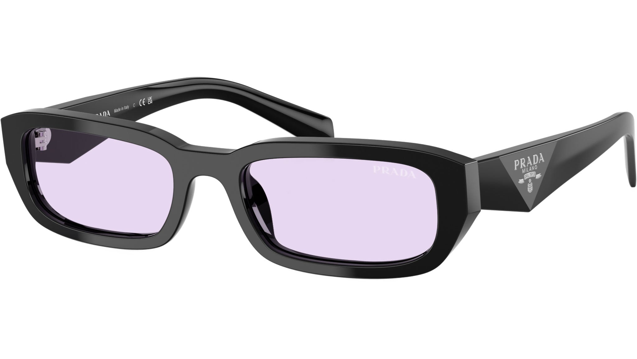 Prada PR B06S Sunglasses in Black Violet – Designer Daydream
