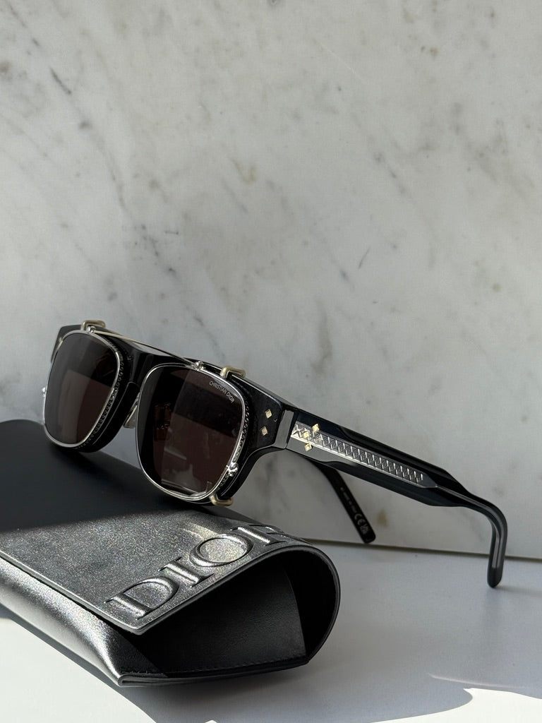 Dior CDDiamondO S10F Clip On Frames in Black