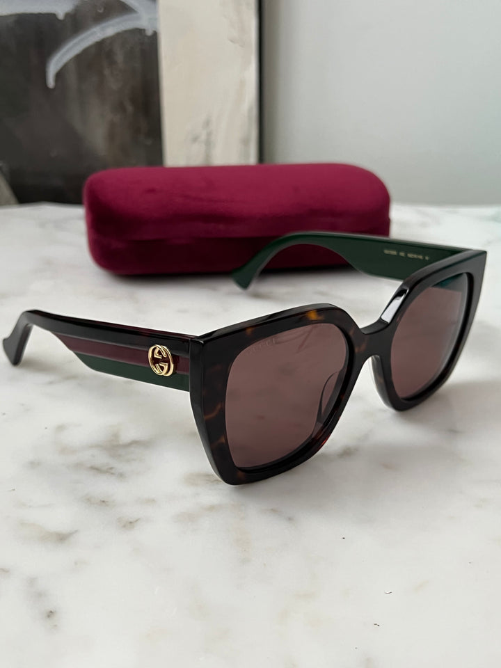 Gucci GG1300S Square Sunglasses in Brown
