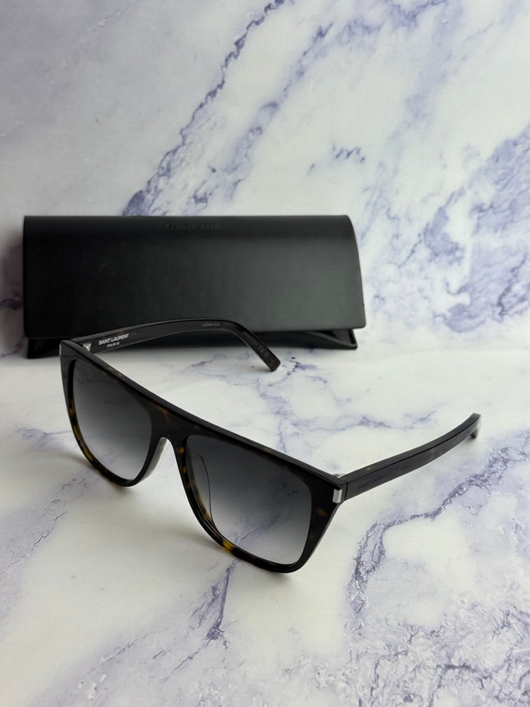 Saint Laurent SL1/F 001 Gafas de sol negras
