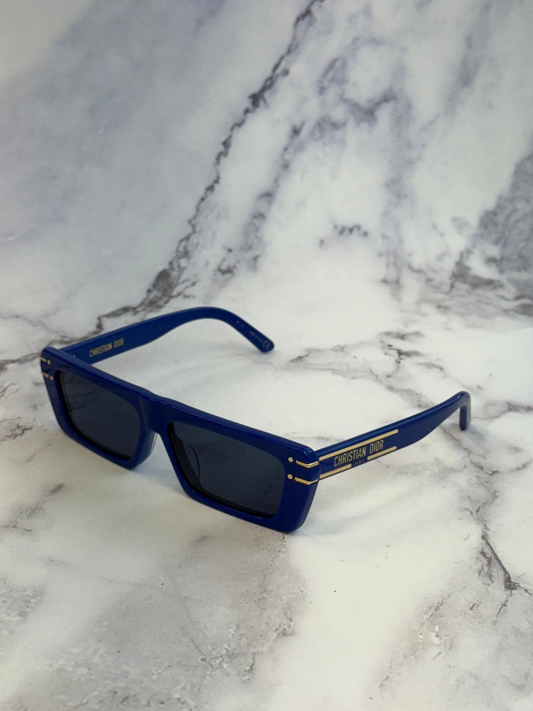 Dior DiorSignature S2U Sunglasses in Blue – Designer Daydream