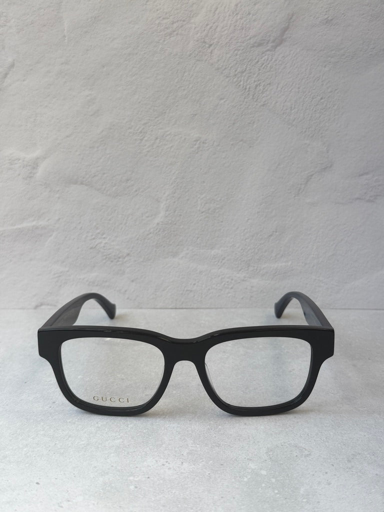 Monturas cuadradas Gucci GG1192O en negro 