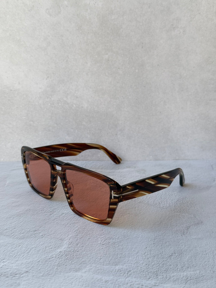 Tom Ford Redford FT1153 Sunglasses in Brown Photochromic