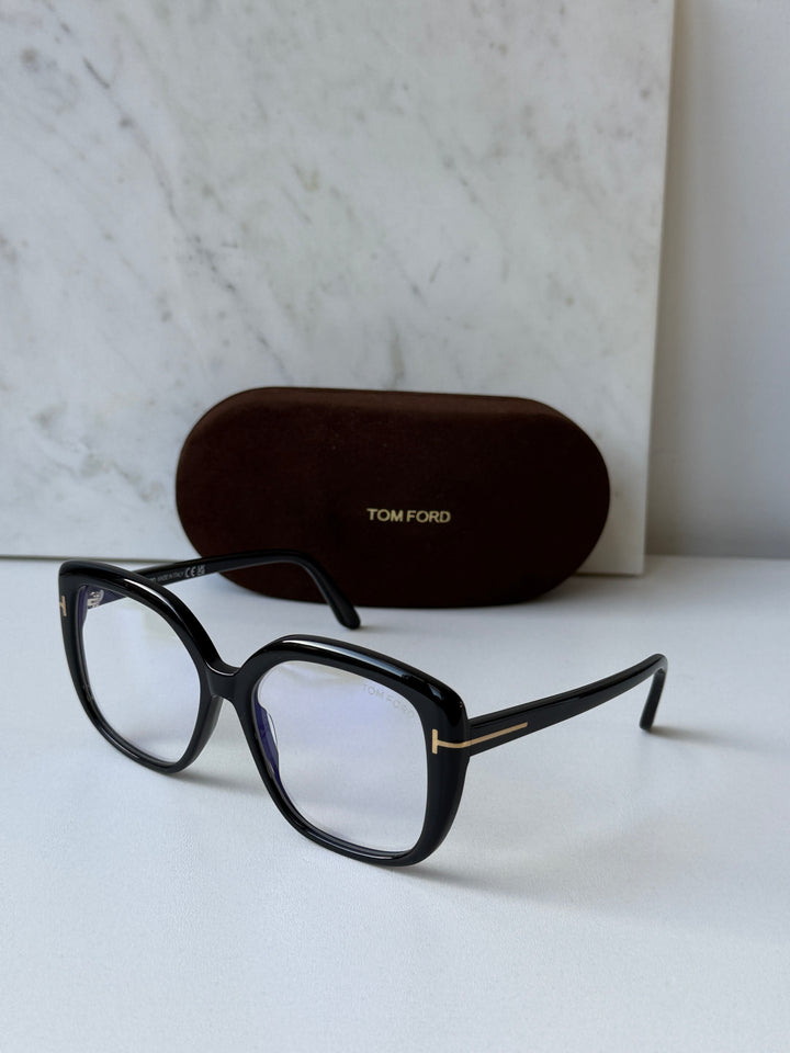 Tom Ford FT6043-B Black Oversized Bluelight Frames