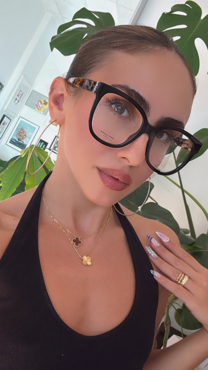 Monturas de anteojos Saint Laurent SLM97 en negro