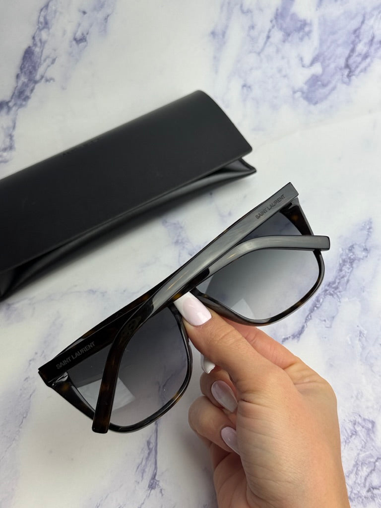 Saint Laurent SL1/F 001 Gafas de sol negras