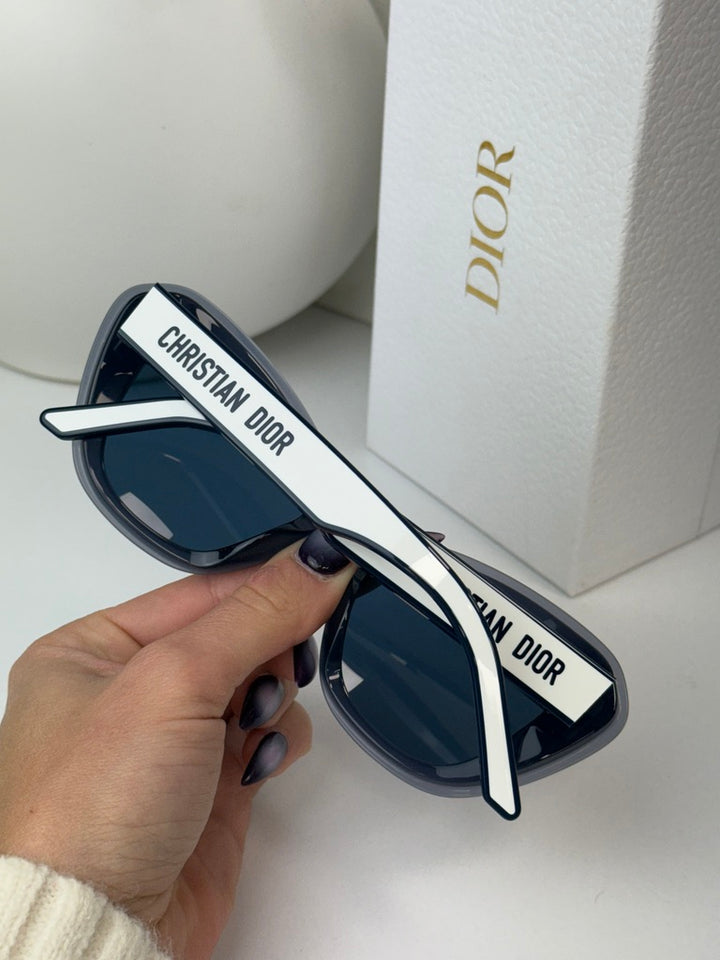 Dior Pacific B3U Cat Eye Sunglasses in Navy Blue