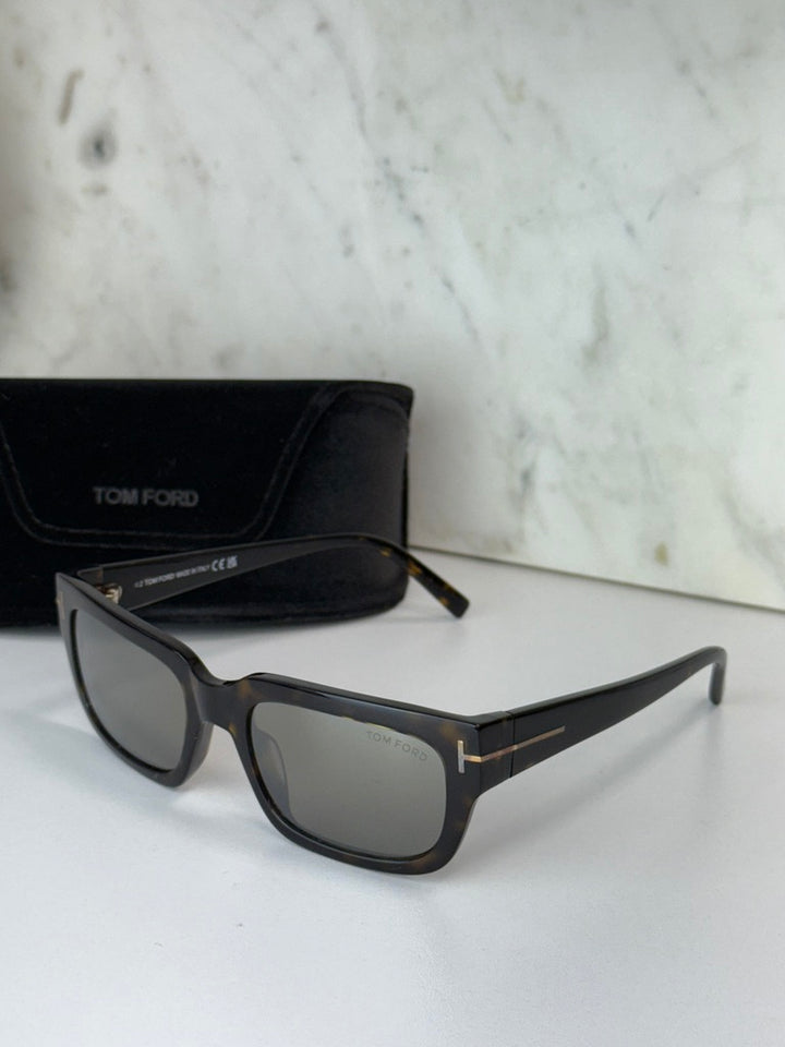 Tom Ford Ezra FT1075 Sunglasses in Brown Mirrored