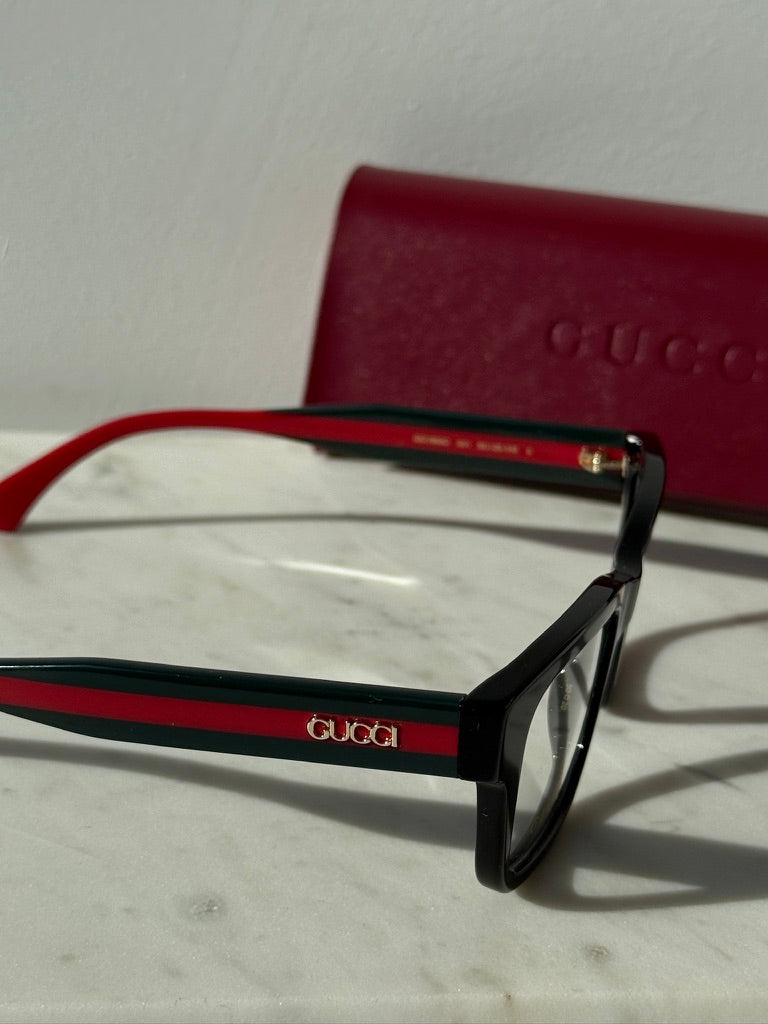 Monturas de ojos de gato Gucci GG0634O en marrón