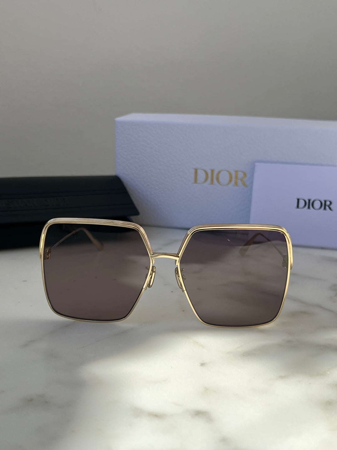 Dior EverDior S1U Sunglasses in Gold Violet