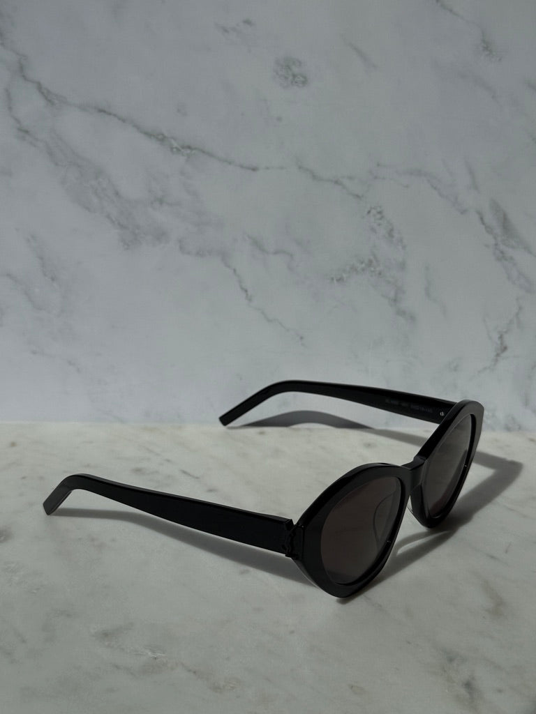 Saint Laurent SLM60 Sunglasses in Black