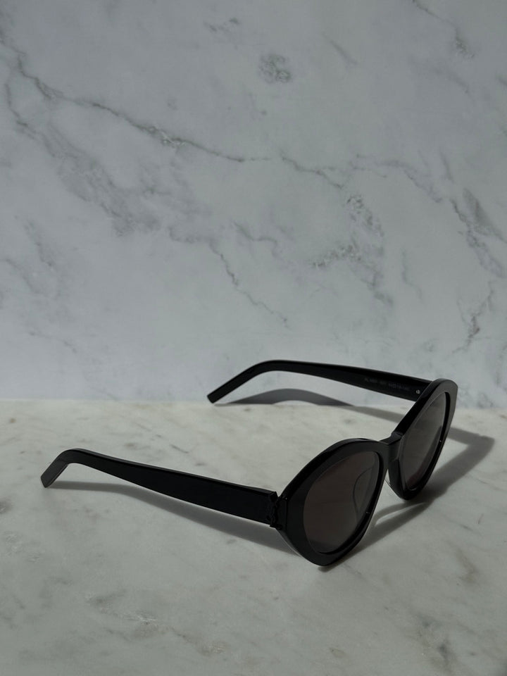 Saint Laurent SLM60 Sunglasses in Black