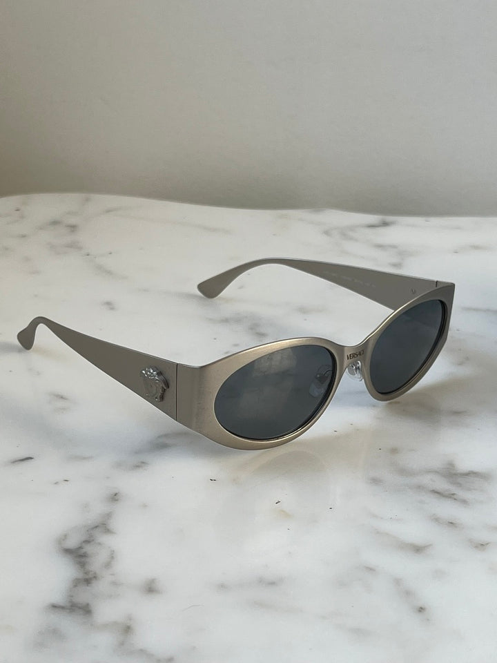 Versace VE2263 Metal Sunglasses in Silver