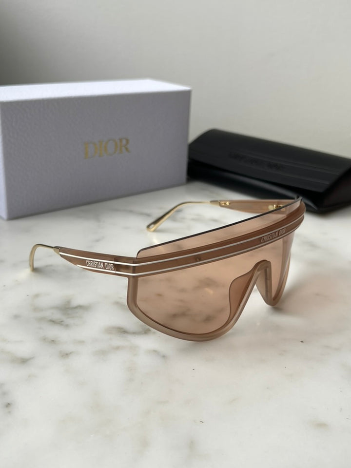 Dior DiorClub M2U Mask Sunglasses in Pink