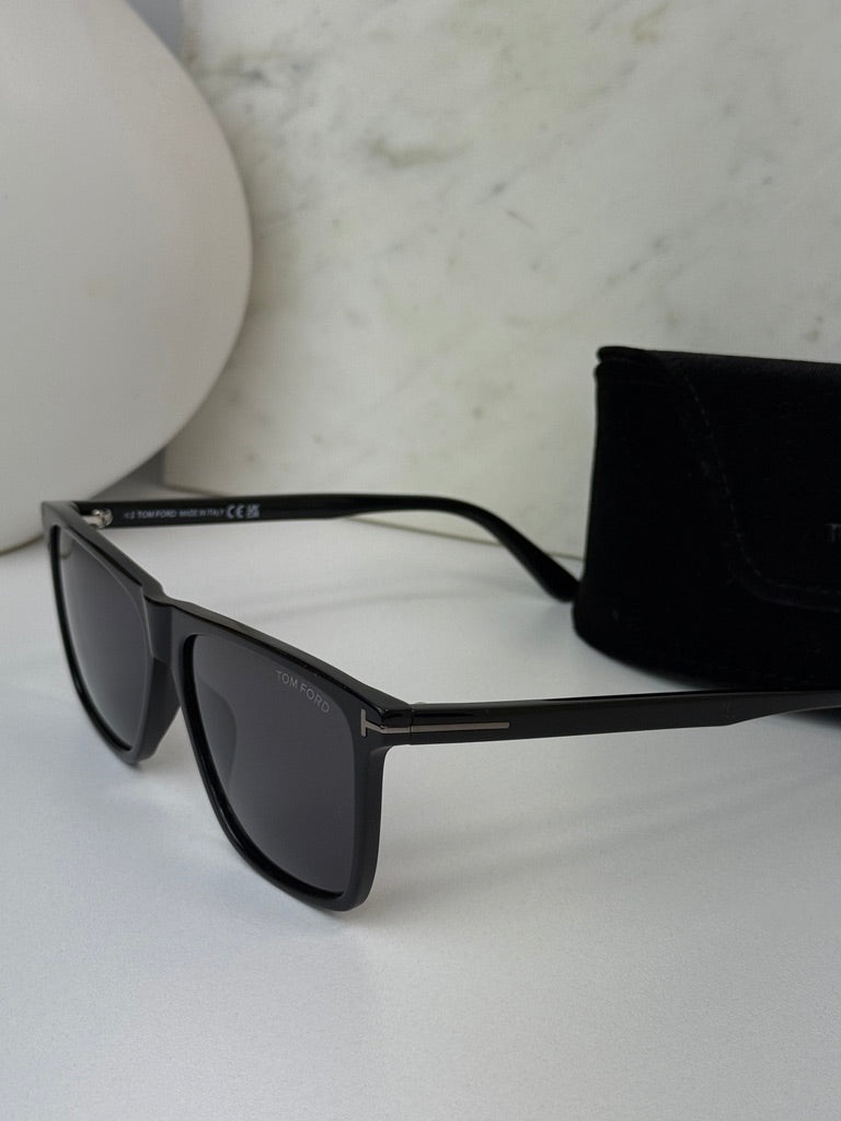 Tom Ford Fletcher FT0832-N Black Unisex Sunglasses