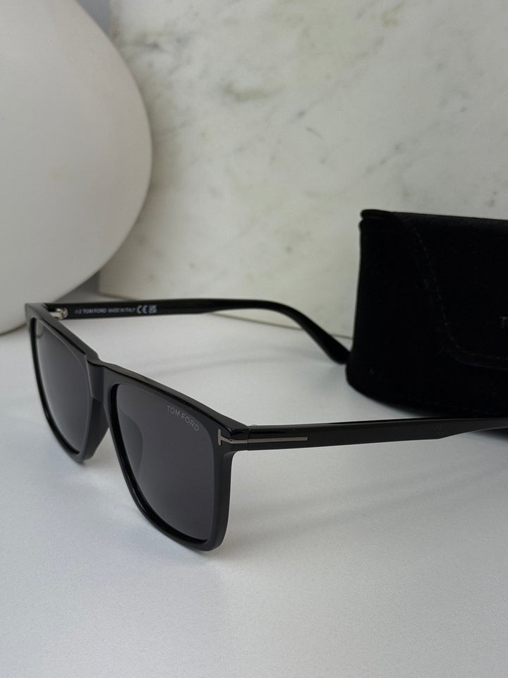 Tom Ford Fletcher FT0832-N Black Unisex Sunglasses