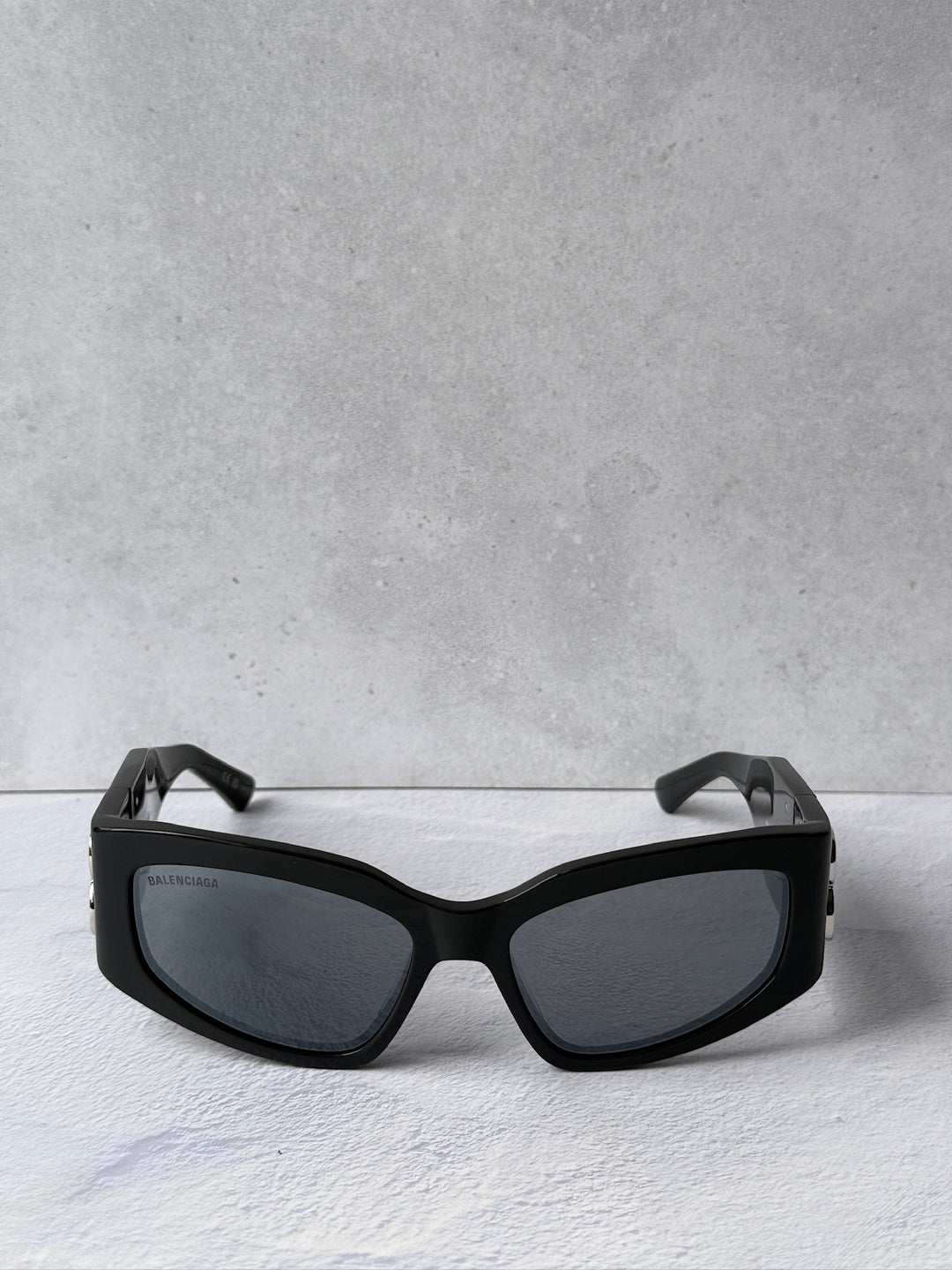 Balenciaga BB0321S Sunglasses in Grey Mirror - Product Image 3 - Designer Daydream
