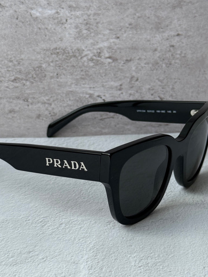 Prada PR C04S Butterfly Sunglasses in Black