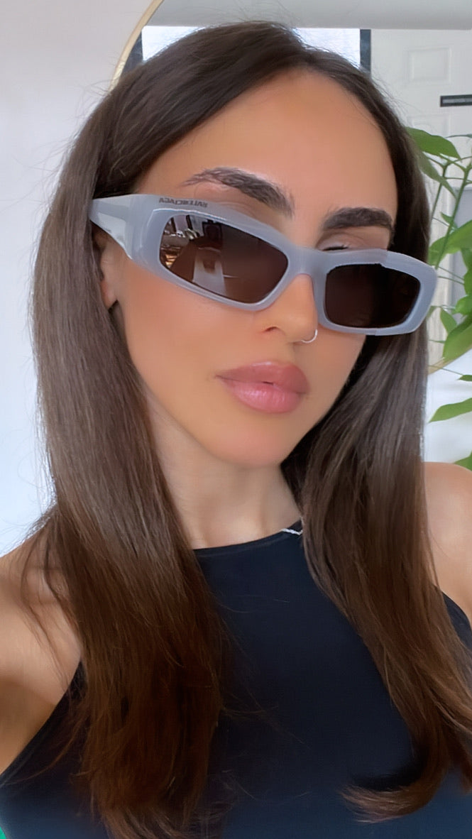 Balenciaga BB0266S Sunglasses in Grey