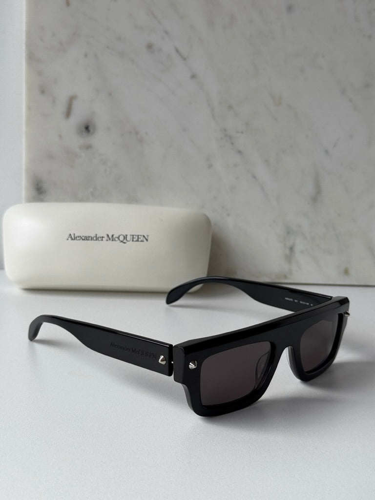 Alexander McQueen AM0427S Black Sunglasses