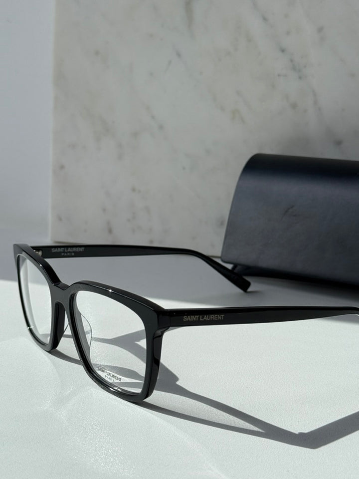 Saint Laurent SL672 Eyeglasses Frames in Black