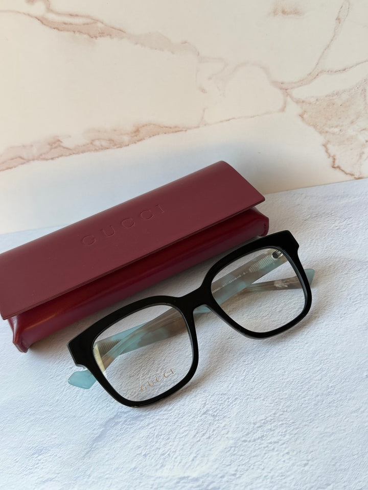 Gucci GG0958O Square Frames in Black Blue