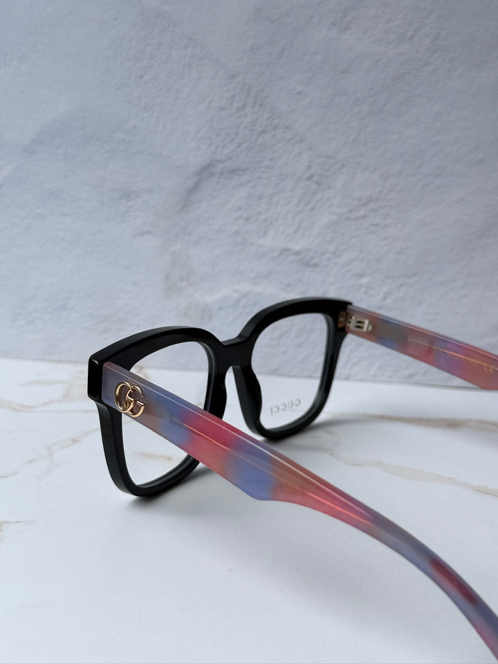 Marcos cuadrados Gucci GG0958O en marrón 