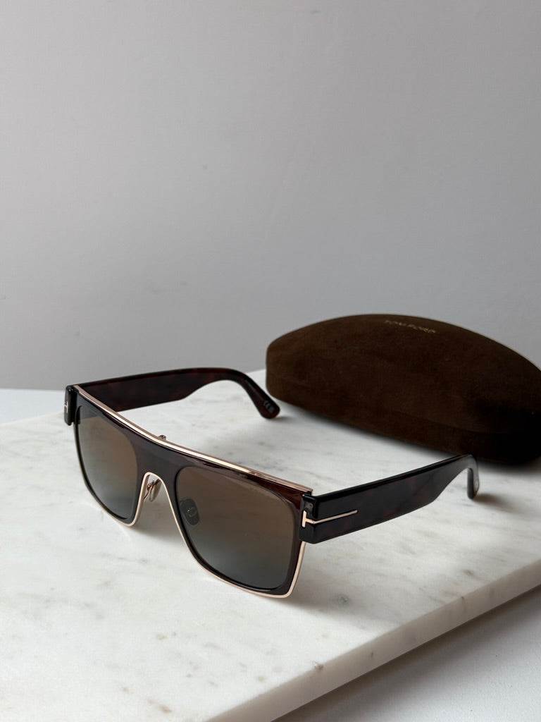 Tom Ford Edwin FT1073 Havana Brown Sunglasses