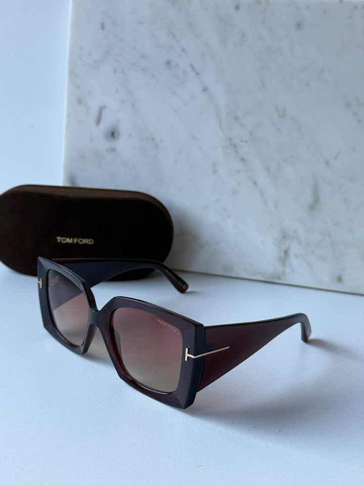 Tom Ford Jacquetta FT0921 Square Brown Sunglasses
