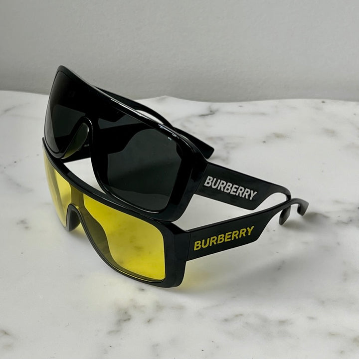 Burberry BE4401U Sunglasses in Black Yellow