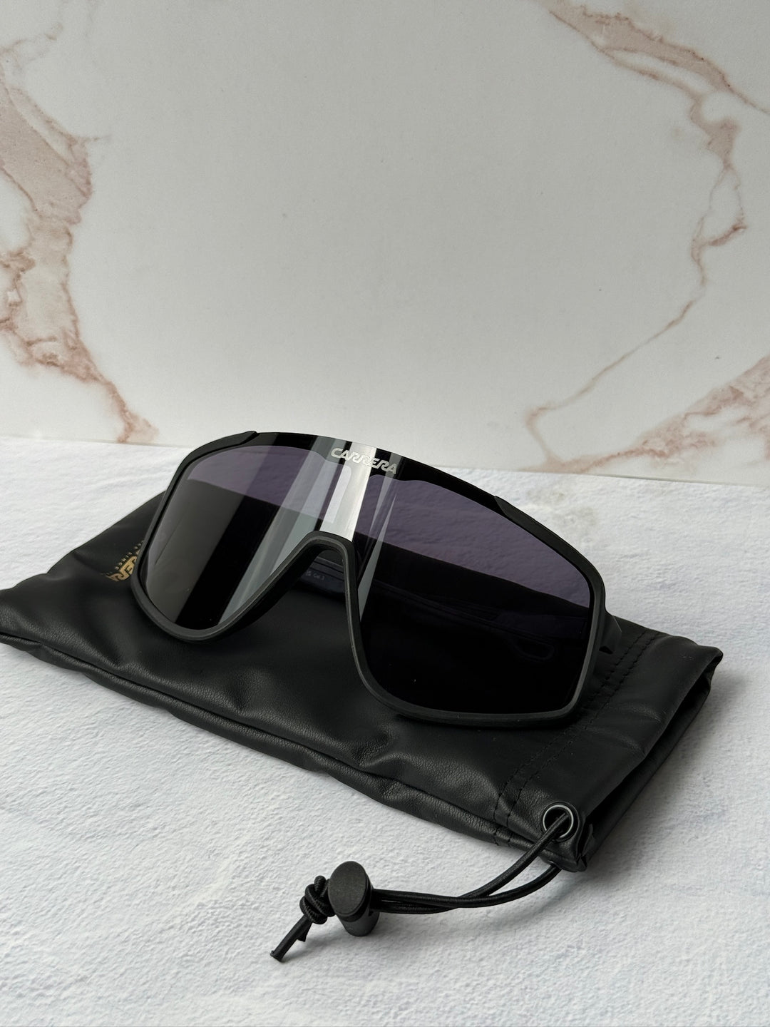 Carrera 4017/S Mask Shield Sunglasses in Black