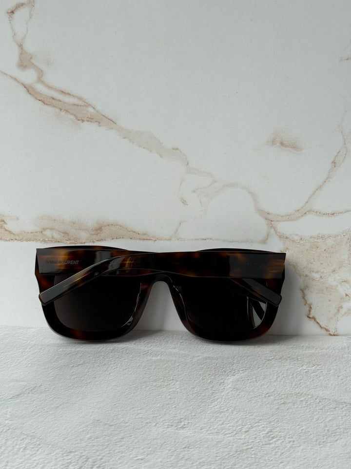 Saint Laurent SL650 Monceau Sunglasses in Havana Brown