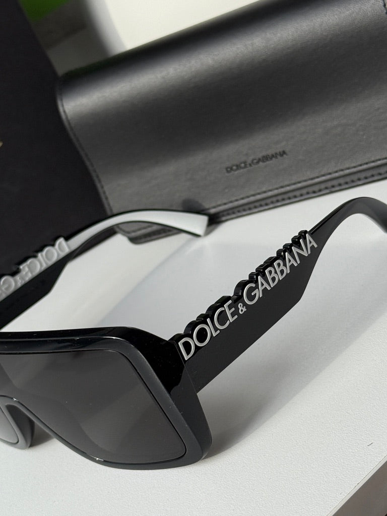 Dolce & Gabbana DG6204L Black Mask Sunglasses