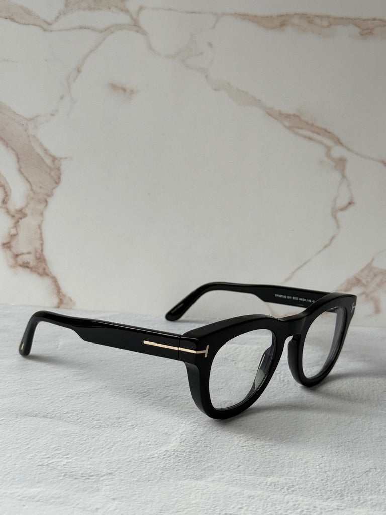 Tom Ford FT5873-B Black Thick Bluelight Frames