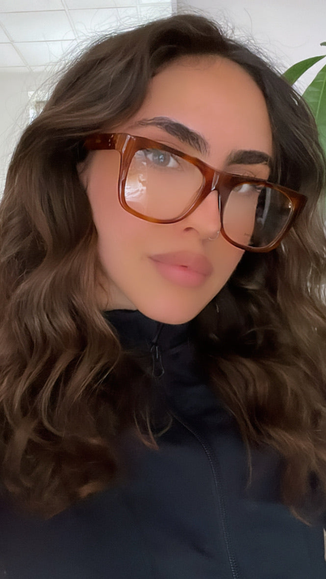 Celine CL5018IN Brown Square Eyeglasses Frames