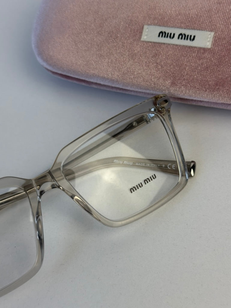 Miu Miu MU08XV Hemp Transparent Frames