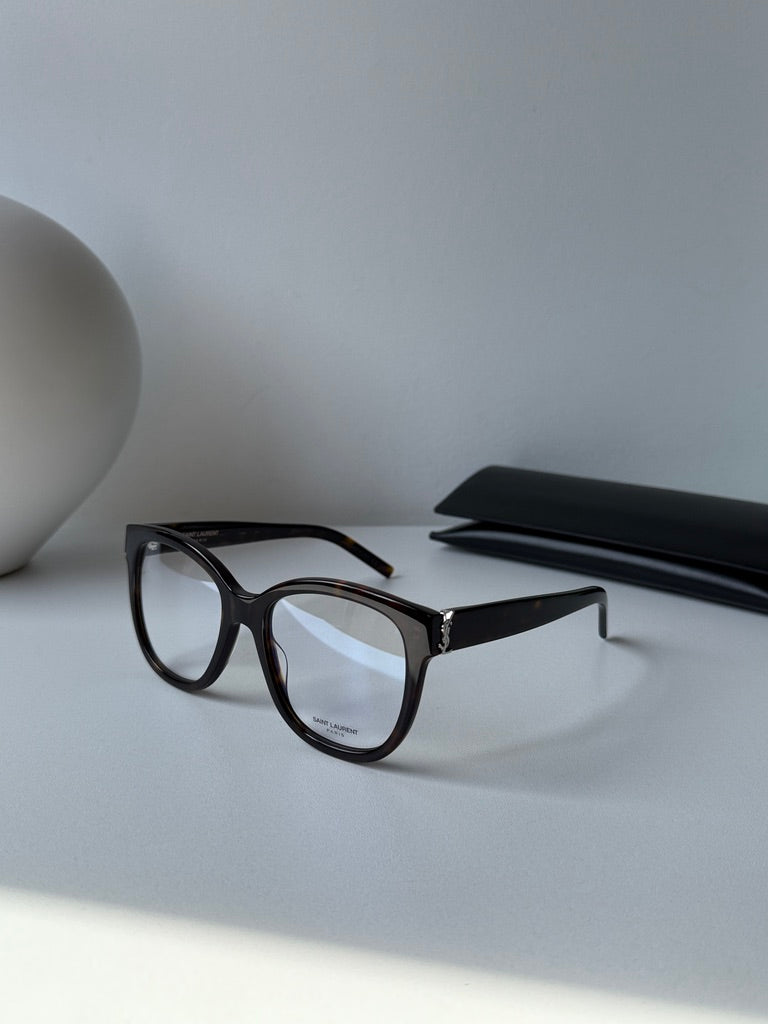 Monturas de anteojos Saint Laurent SLM97 en marrón
