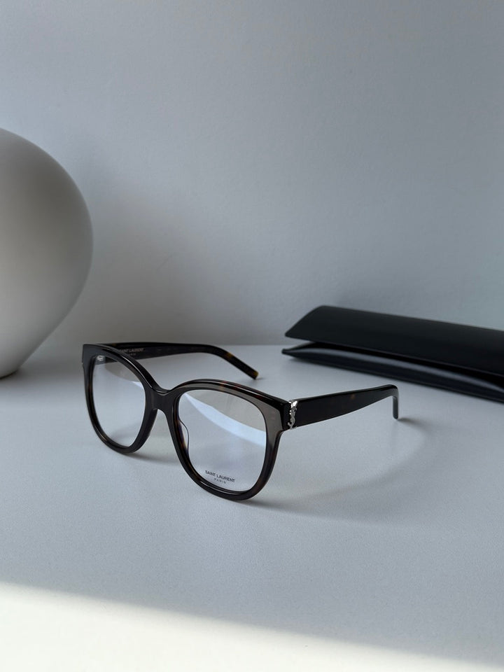 Monturas de anteojos Saint Laurent SLM97 en marrón