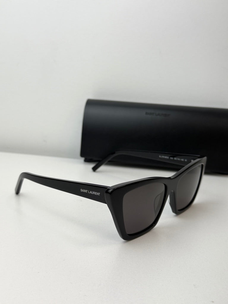 Saint Laurent SL276 Mica Gafas de sol tipo ojo de gato en negro