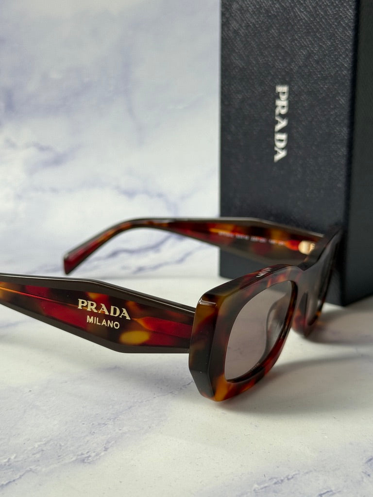 Prada PR B05S Sunglasses in Poppy Tortoise