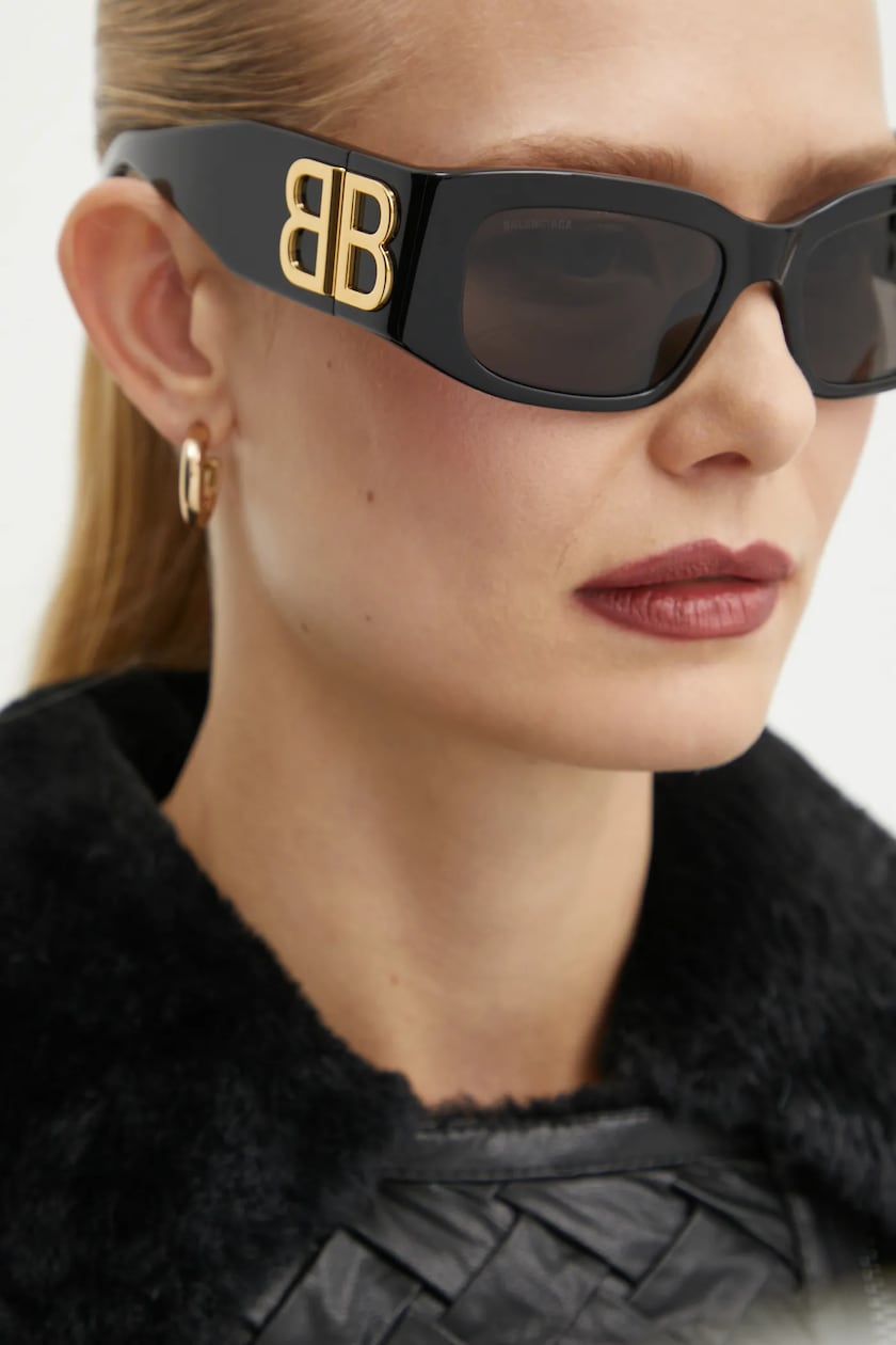 Balenciaga BB0360S Bossy Sunglasses in Black